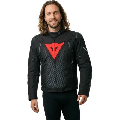 Dainese Giacca Super Sprint D-dry® Black / Red Lava 48 Dainese Giacca Super Sprint D-dry® Black / Red Lava 48