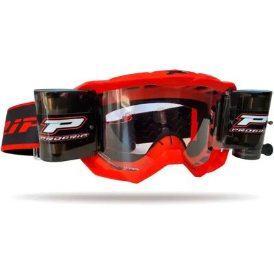 Progrip Occhiali Da Off-road 3300 Vision Go Xxl Roll-off Red Photochromic Progrip Occhiali Da Off-road 3300 Vision Go Xxl Roll-off Red Photochromic