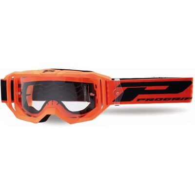 Progrip Occhiali Da Off-road 3303 Vision Go Pz3300tr Black / Fluorescent Orange Clear Progrip Occhiali Da Off-road 3303 Vision Go Pz3300tr Black / Fluorescent Orange Clear