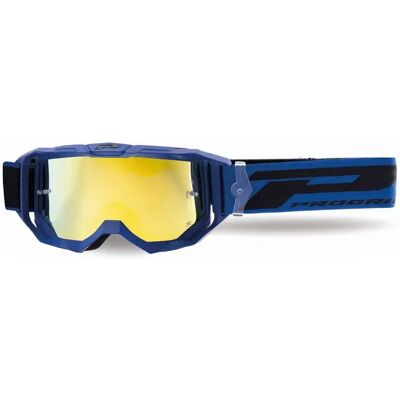 Progrip Occhiali Da Off-road 330 Vision Go Pz3300fl Black / Blue Mirror Yellow Progrip Occhiali Da Off-road 330 Vision Go Pz3300fl Black / Blue Mirror Yellow