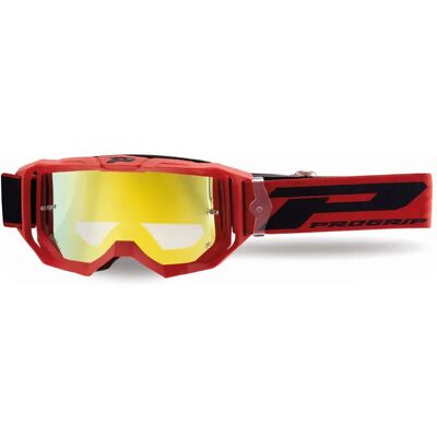 Progrip Occhiali Da Off-road 3305 Vision Go Pz3300fl Black / Red Mirror Yellow Progrip Occhiali Da Off-road 3305 Vision Go Pz3300fl Black / Red Mirror Yellow