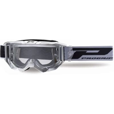 Progrip Occhiali Da Off-road 3307 Vision Go Pz3300tr Black / Gray / Silver Clear Progrip Occhiali Da Off-road 3307 Vision Go Pz3300tr Black / Gray / Silver Clear