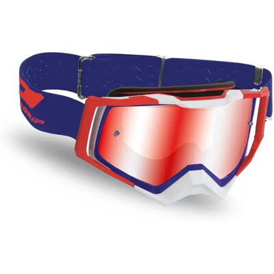 Progrip Occhiali Da Off-road 3309 Rapid Pz3309fl Dark Blue / Dark Red / White Mirror Red Progrip Occhiali Da Off-road 3309 Rapid Pz3309fl Dark Blue / Dark Red / White Mirror Red