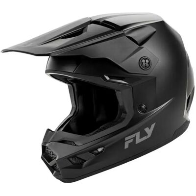 Fly Racing Casco Off-road Junior Kinetic Solid Black Matt L Fly Racing Casco Off-road Junior Kinetic Solid Black Matt L