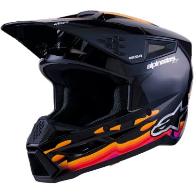 Alpinestars Casco Fuoristrada S-m3 Force Ece22.06 Black XS Alpinestars Casco Fuoristrada S-m3 Force Ece22.06 Black XS