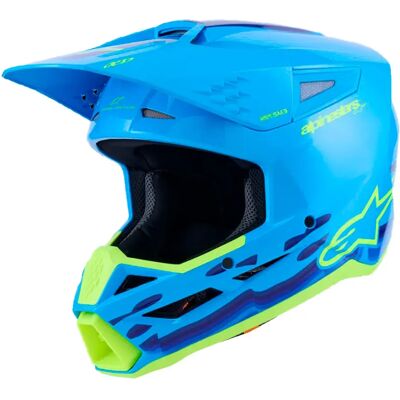 Alpinestars Casco Fuoristrada S-m3 Force Ece22.06 Cyan S Alpinestars Casco Fuoristrada S-m3 Force Ece22.06 Cyan S