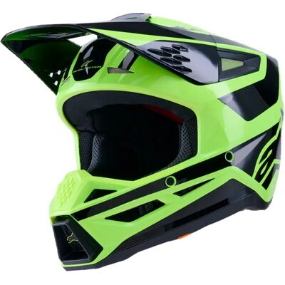Alpinestars Casco Fuoristrada S-m3 Heat Ece22.06 Black / Yellow M Alpinestars Casco Fuoristrada S-m3 Heat Ece22.06 Black / Yellow M