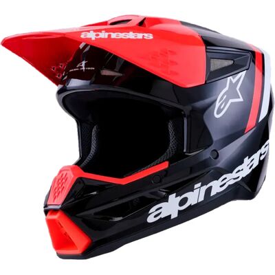 Alpinestars Casco Fuoristrada S-m3 Radium Ece22.06 Black / Red / White XS Alpinestars Casco Fuoristrada S-m3 Radium Ece22.06 Black / Red / White XS
