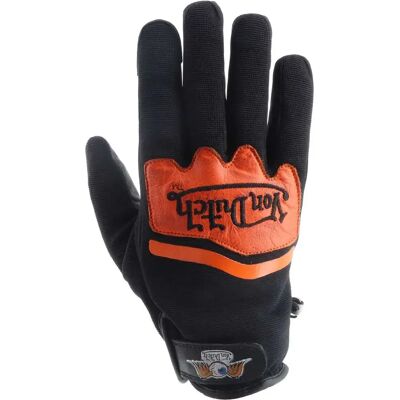 Von Dutch Guanti Hero Black / Orange L Von Dutch Guanti Hero Black / Orange L