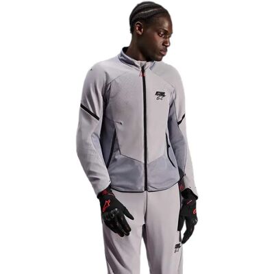 Alpinestars Giacca Aeroshell Airflow Mid Gray / Anthracite XL Alpinestars Giacca Aeroshell Airflow Mid Gray / Anthracite XL