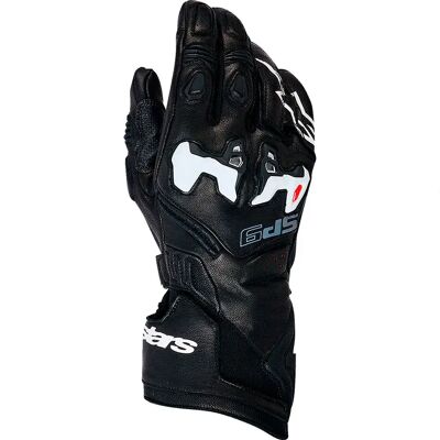 Alpinestars Guanti Da Corsa Sp-9 Black / White S Alpinestars Guanti Da Corsa Sp-9 Black / White S