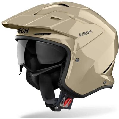 Airoh Casco Jet Kombakt Moka Glow Gloss 2XL Airoh Casco Jet Kombakt Moka Glow Gloss 2XL