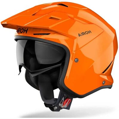 Airoh Casco Jet Kombakt Orange Gloss 2XL Airoh Casco Jet Kombakt Orange Gloss 2XL