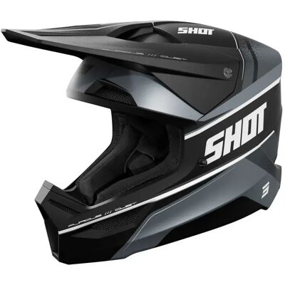 Shot Race Gear Casco Fuoristrada Furious Dust Matt Black L Shot Race Gear Casco Fuoristrada Furious Dust Matt Black L