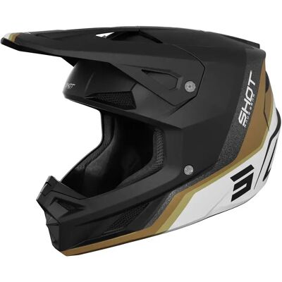 Shot Race Gear Casco Fuoristrada Speed Atomic Gold Matt XS Shot Race Gear Casco Fuoristrada Speed Atomic Gold Matt XS