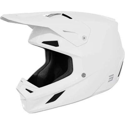 Shot Race Gear Casco Fuoristrada Speed White Glossy M Shot Race Gear Casco Fuoristrada Speed White Glossy M
