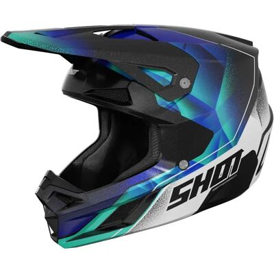 Shot Race Gear Casco Fuoristrada Speed Olymp Junior Blue Pearly S Shot Race Gear Casco Fuoristrada Speed Olymp Junior Blue Pearly S