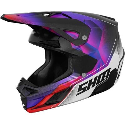 Shot Race Gear Casco Fuoristrada Speed Olymp Purple Pearly XS Shot Race Gear Casco Fuoristrada Speed Olymp Purple Pearly XS