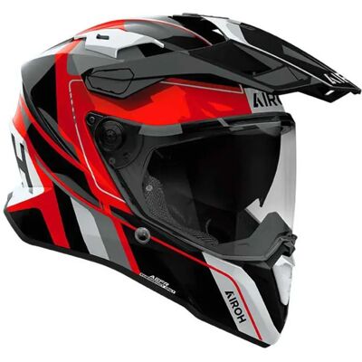 Airoh Casco Integrale Commander 2 Skip Red Gloss M Airoh Casco Integrale Commander 2 Skip Red Gloss M
