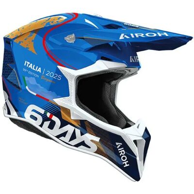 Airoh Casco Fuoristrada Wraaap Six Days Italy 2025 Gloss M Airoh Casco Fuoristrada Wraaap Six Days Italy 2025 Gloss M