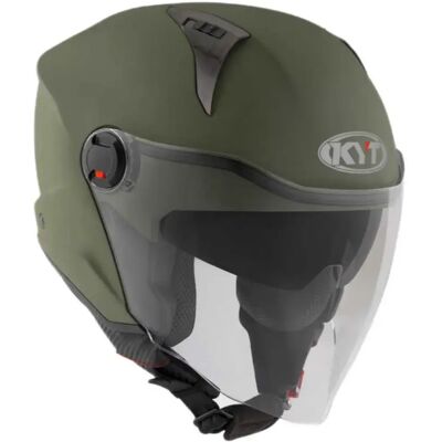 Kyt Casco Jet D-city Matt Army Green XL Kyt Casco Jet D-city Matt Army Green XL
