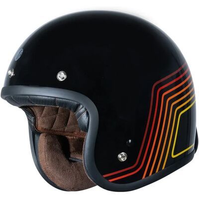 Origine Casco Jet Primo Sunrise Red / Black L Origine Casco Jet Primo Sunrise Red / Black L