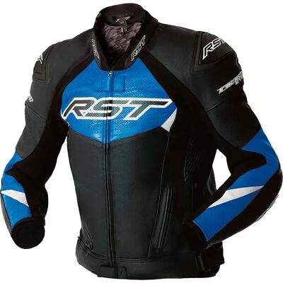 Rst Giacca Di Pelle Traforata Tractech Evo D3o Blue M Rst Giacca Di Pelle Traforata Tractech Evo D3o Blue M