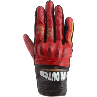 Von Dutch Guanti Estivi Jackie Air Black / Red / Gold 9 Von Dutch Guanti Estivi Jackie Air Black / Red / Gold 9