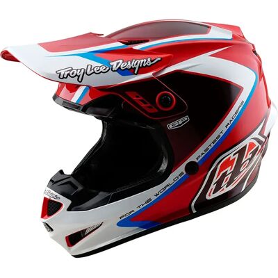 Troy Lee Designs Casco Fuoristrada Gp Red / Red / White M Troy Lee Designs Casco Fuoristrada Gp Red / Red / White M