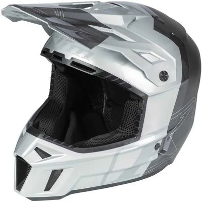 Klim Casco Fuoristrada F3 Carbon Pro Tilt Gloss Asphalt / Monument L Klim Casco Fuoristrada F3 Carbon Pro Tilt Gloss Asphalt / Monument L