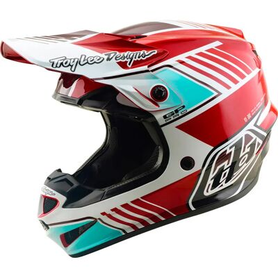 Troy Lee Designs Casco Fuoristrada Gp Pro Segment Red M Troy Lee Designs Casco Fuoristrada Gp Pro Segment Red M