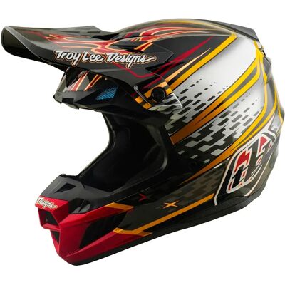 Troy Lee Designs Casco Fuoristrada Se5 Composite Wings Black / Black S Troy Lee Designs Casco Fuoristrada Se5 Composite Wings Black / Black S