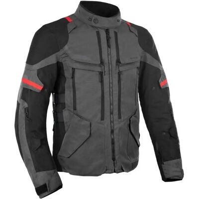 Oxford Giacca Rockland Gray / Black / Red L Oxford Giacca Rockland Gray / Black / Red L