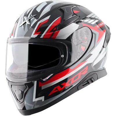 Axor Casco Integrale Apex Streak Black / Red XL Axor Casco Integrale Apex Streak Black / Red XL