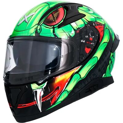Axor Casco Integrale Apex Venomous Black / Green L Axor Casco Integrale Apex Venomous Black / Green L