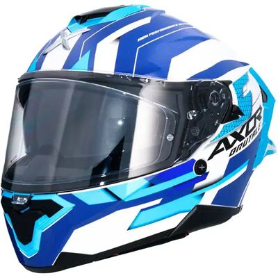 Axor Casco Integrale Brutale Plexus White / Blue XS Axor Casco Integrale Brutale Plexus White / Blue XS