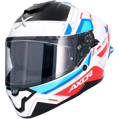 Axor Casco Integrale Brutale Ryden White / Red M Axor Casco Integrale Brutale Ryden White / Red M