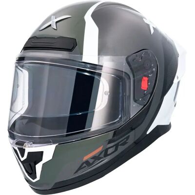 Axor Casco Integrale Saber Spark Pearl White / Grey S Axor Casco Integrale Saber Spark Pearl White / Grey S
