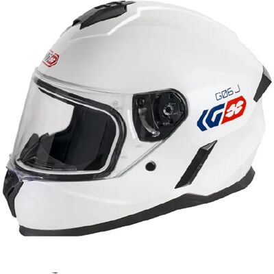 Garibaldi Casco Integrale Junior G06 Junior Pearl White M Garibaldi Casco Integrale Junior G06 Junior Pearl White M