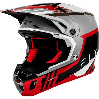 Fly Racing Casco Fuoristrada Formula Cc Strike Grey / Red / Black / White XL Fly Racing Casco Fuoristrada Formula Cc Strike Grey / Red / Black / White XL