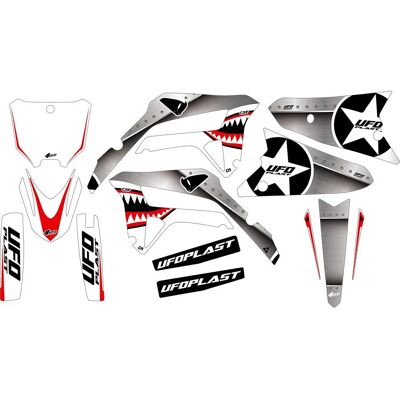 Ufo Adesivi General Honda White One Size Ufo Adesivi General Honda White One Size