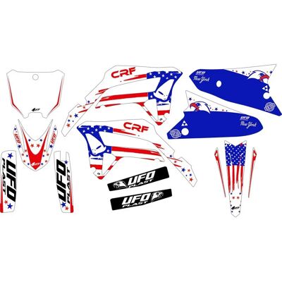 Ufo Adesivi Patriot Honda White One Size Ufo Adesivi Patriot Honda White One Size