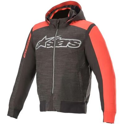 Alpinestars Felpa Con Zip Rhod Windstopper Black / Bright Red 4XL Alpinestars Felpa Con Zip Rhod Windstopper Black / Bright Red 4XL