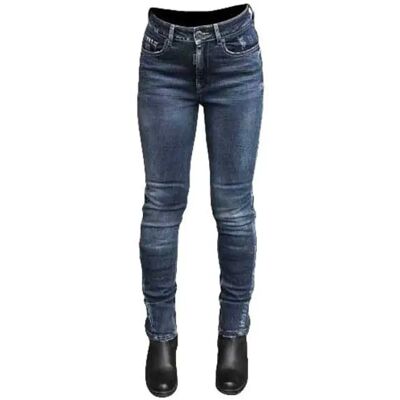Jeans moto donna Overlap Jessy - Blu - Slim, CE Livello 2 Jeans moto donna Overlap Jessy - Blu - Slim, CE Livello 2