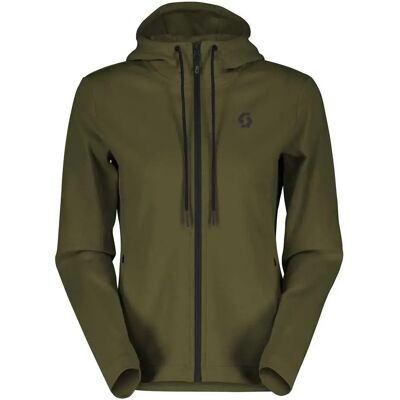 Felpa con cappuccio Scott Tech Zip - Verde Oliva - XS Felpa con cappuccio Scott Tech Zip - Verde Oliva - XS