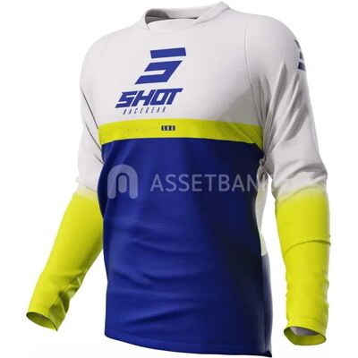 Shot Race Gear Maglia A Maniche Lunghe Reflex Reflex Blue S Shot Race Gear Maglia A Maniche Lunghe Reflex Reflex Blue S