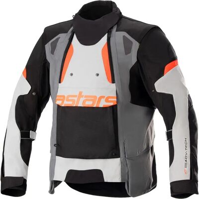 Alpinestars Giacca Halo Drystar® Dark Gray / Ice Gray / Black 4XL Alpinestars Giacca Halo Drystar® Dark Gray / Ice Gray / Black 4XL