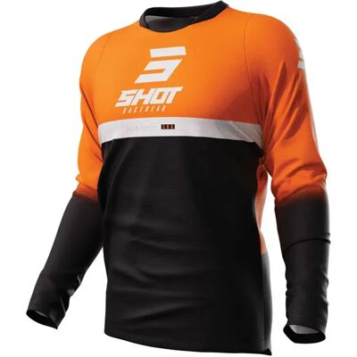 Shot Race Gear Maglia A Maniche Lunghe Reflex Reflex Orange L Shot Race Gear Maglia A Maniche Lunghe Reflex Reflex Orange L