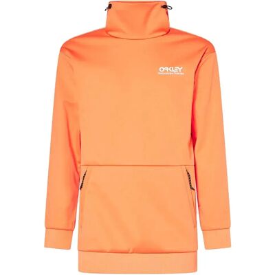 Oakley Felpa Con Cappuccio Park Rc Softshell Soft Orange S Oakley Felpa Con Cappuccio Park Rc Softshell Soft Orange S