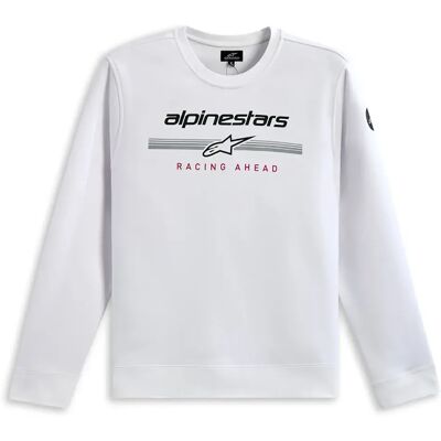 Alpinestars Felpa Bettern White 2XL Alpinestars Felpa Bettern White 2XL